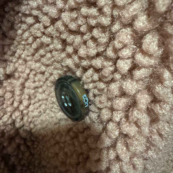 UGG Women's Teddy Jacket in Pink - Picture 16 of 16